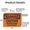 Signmission Caution Archery Range Do Not Enter OSHA Warning Sign, Plastic, 24in W x 18in L, 2PK OS-2PACK-WS-P-1824-L-11999 - alternate 4